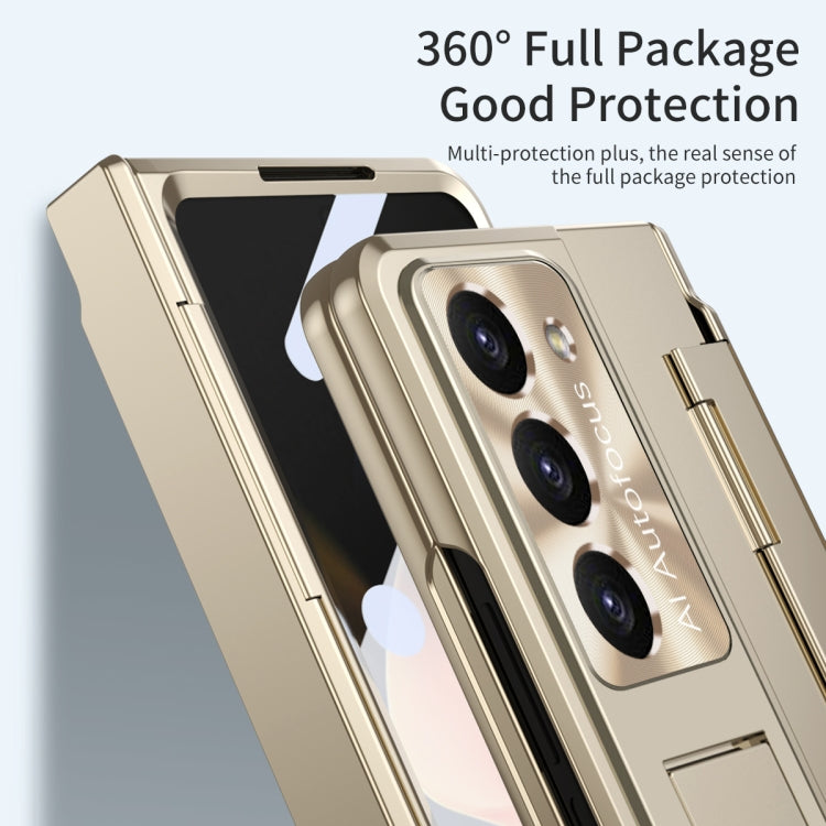 For Samsung Galaxy Z Fold5 5G Integrated Folding Hinge Phone Case with Stylus