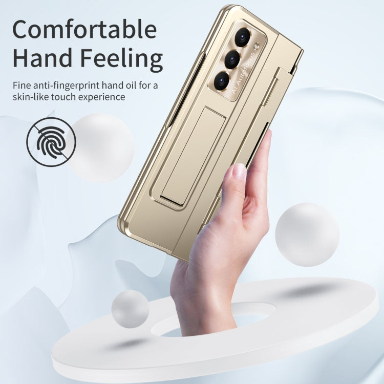 For Samsung Galaxy Z Fold5 5G Integrated Folding Hinge Phone Case with Stylus