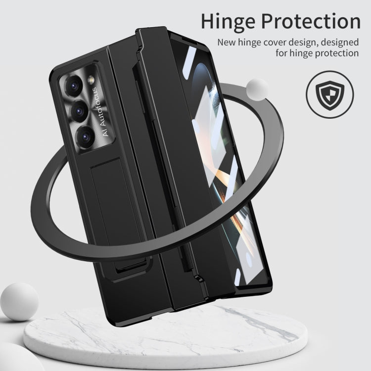 For Samsung Galaxy Z Fold5 5G Integrated Folding Hinge Phone Case with Stylus