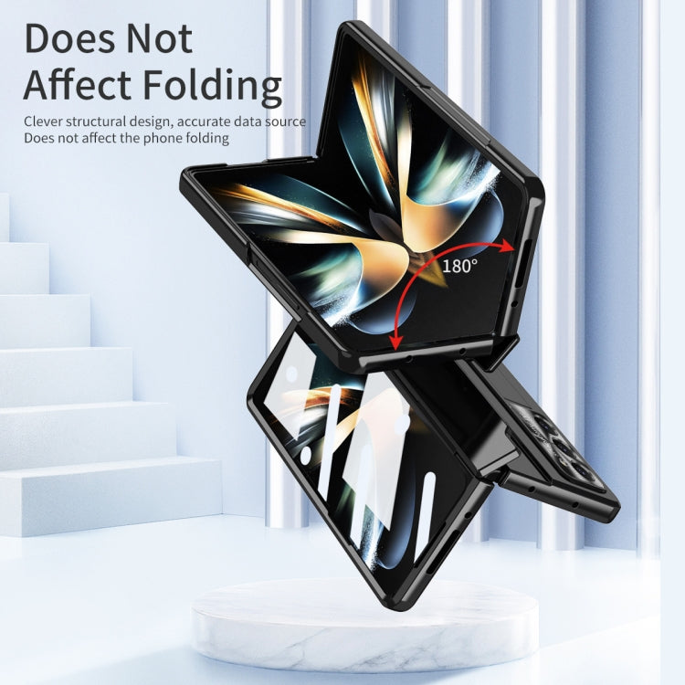 For Samsung Galaxy Z Fold5 5G Integrated Folding Hinge Phone Case with Stylus
