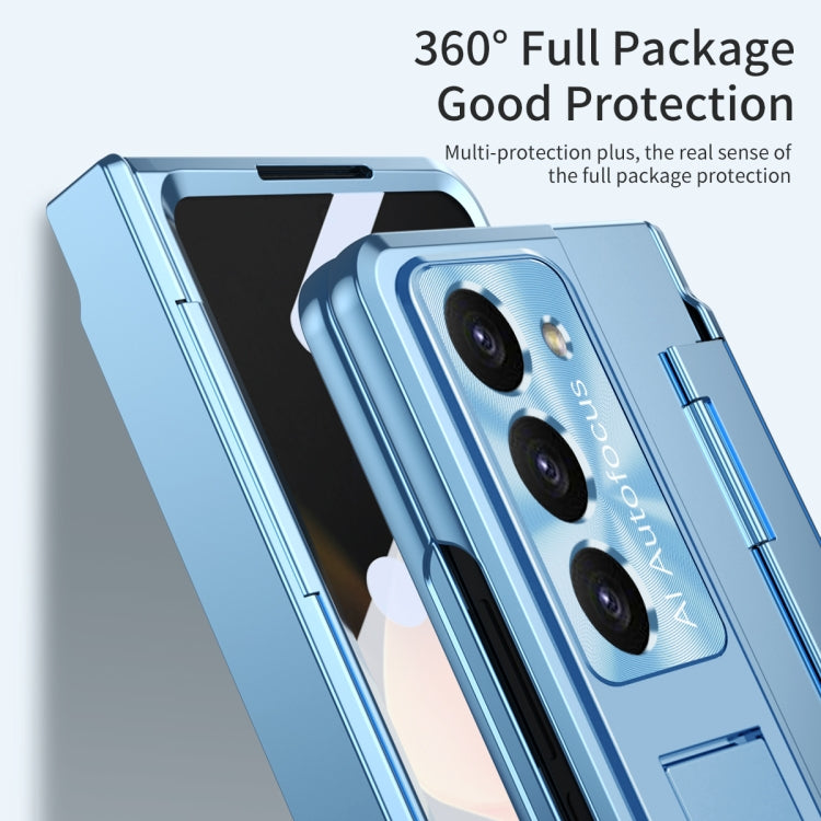 For Samsung Galaxy Z Fold5 5G Integrated Folding Hinge Phone Case with Stylus