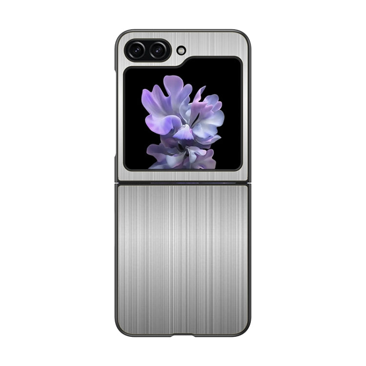 For Samsung Galaxy Z Flip5 Stainless Steel Shockproof Phone Case