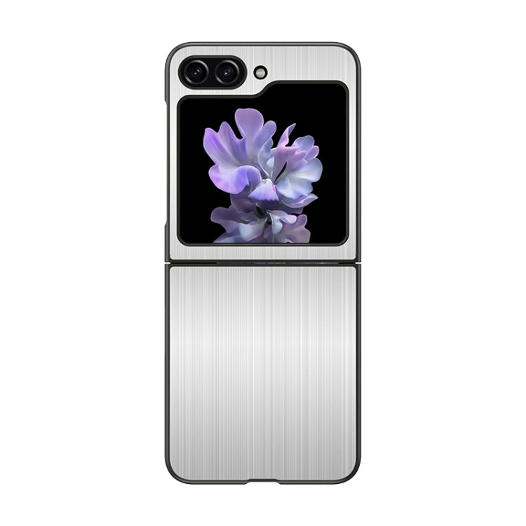 For Samsung Galaxy Z Flip5 Stainless Steel Shockproof Phone Case