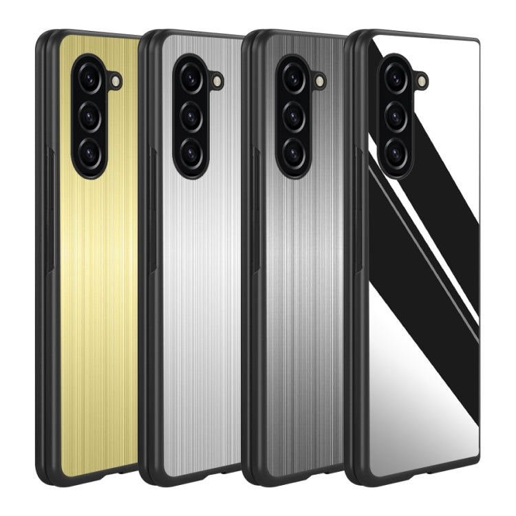 For Samsung Galaxy Z Fold5 Stainless Steel Shockproof Phone Case