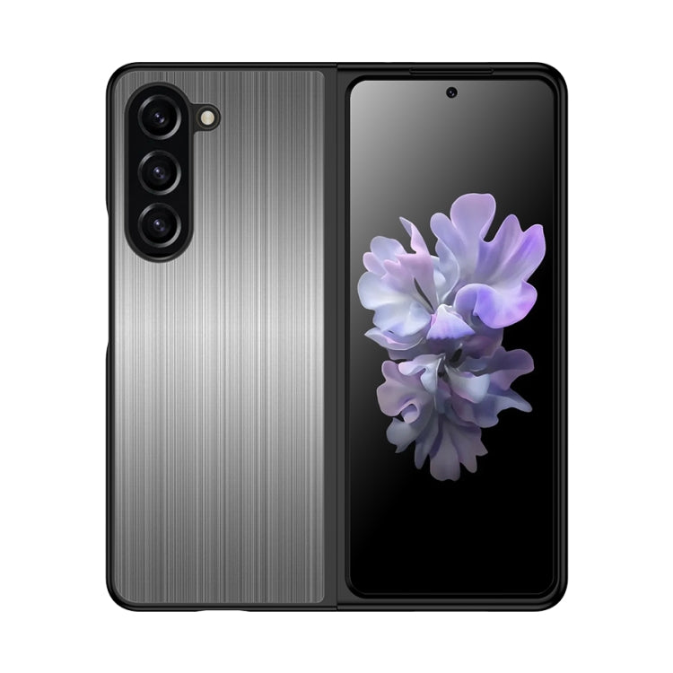 For Samsung Galaxy Z Fold5 Stainless Steel Shockproof Phone Case