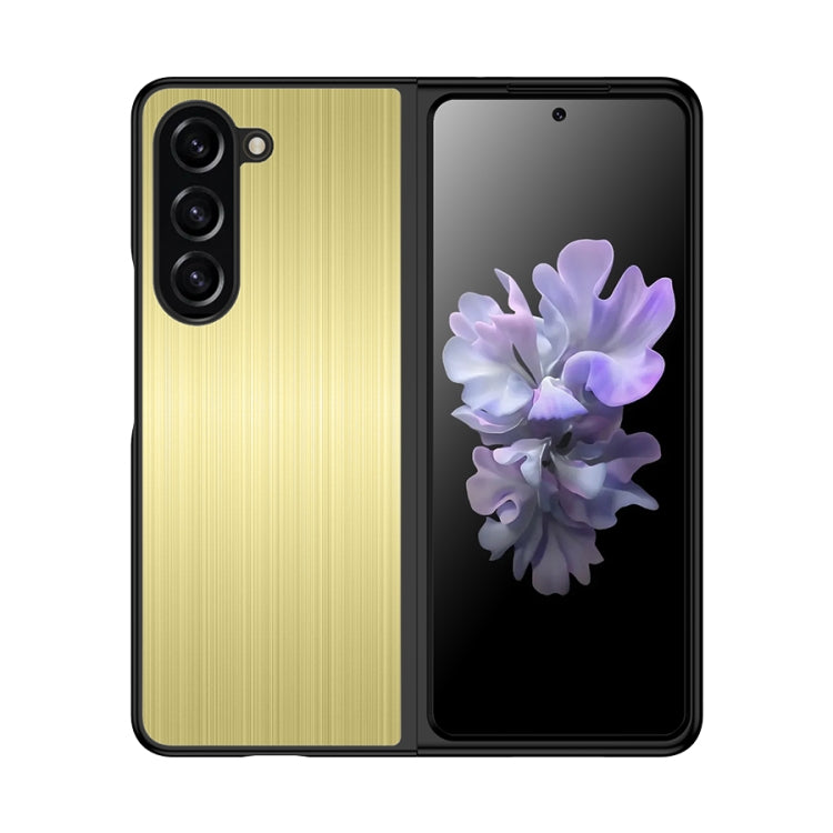 For Samsung Galaxy Z Fold5 Stainless Steel Shockproof Phone Case