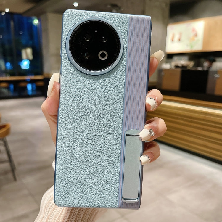 For vivo X Fold2 Leather Phone Case with Stand