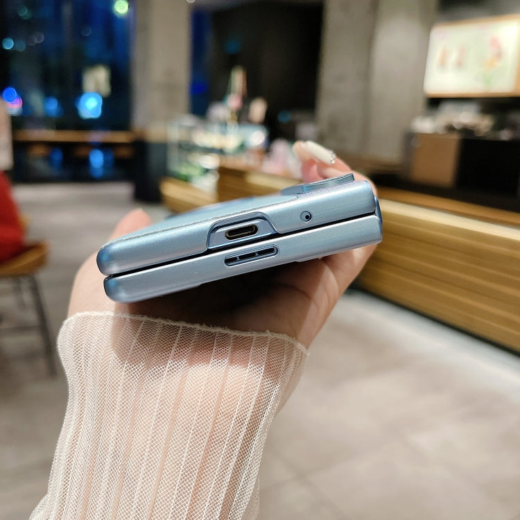 For vivo X Fold2 Leather Phone Case with Stand