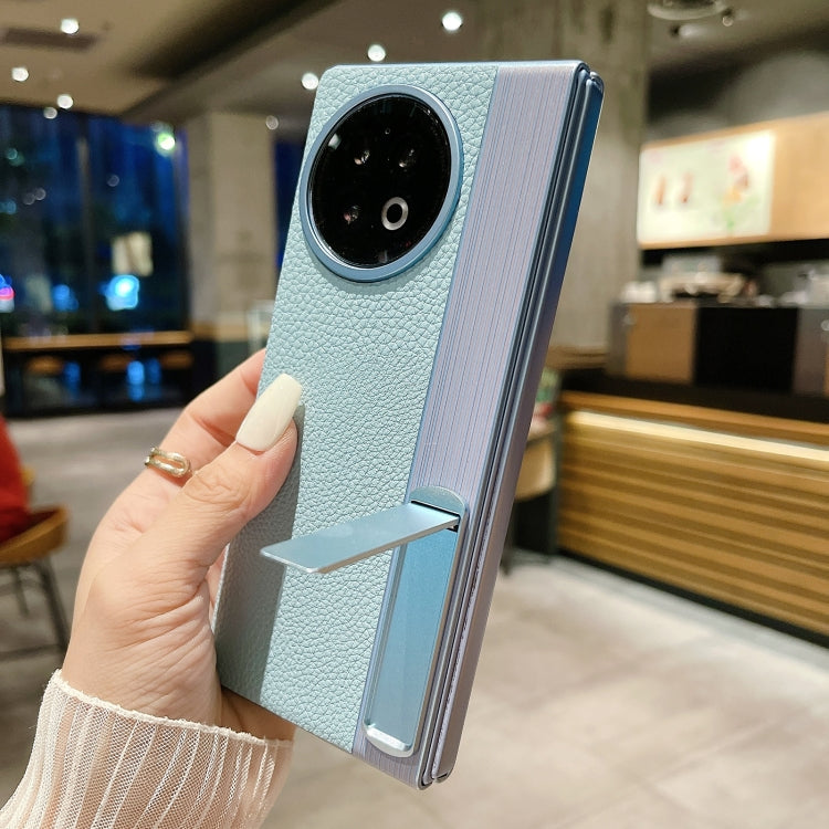 For vivo X Fold2 Leather Phone Case with Stand