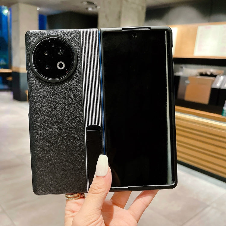 For vivo X Fold2 Leather Phone Case with Stand