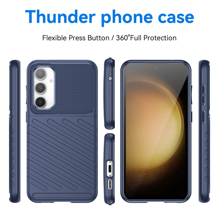 For Samsung Galaxy S23 FE 5G Thunderbolt Shockproof TPU Phone Case