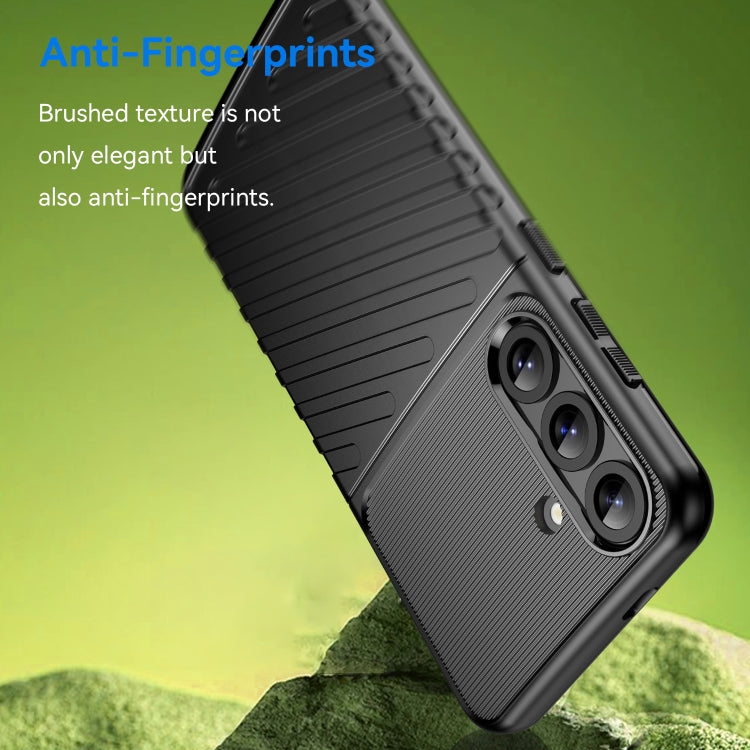 For Samsung Galaxy S25+ 5G Thunderbolt Shockproof TPU Phone Case