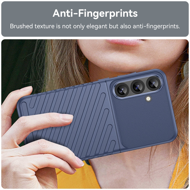 For Samsung Galaxy S25+ 5G Thunderbolt Shockproof TPU Phone Case