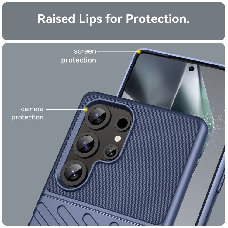 For Samsung Galaxy S25 Ultra 5G Thunderbolt Shockproof TPU Phone Case
