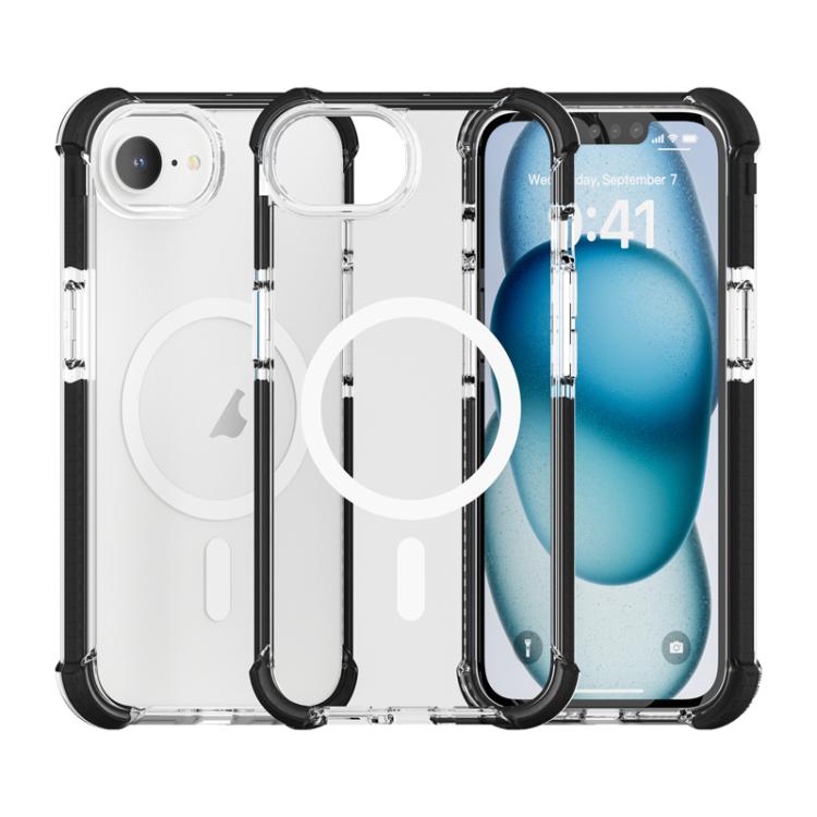 For iPhone 17e / 16e Acrylic Magsafe Magnetic Shockproof Phone Case