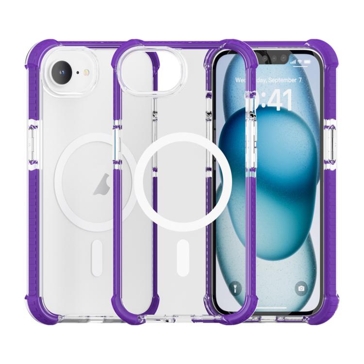 For iPhone 17e / 16e Acrylic Magsafe Magnetic Shockproof Phone Case