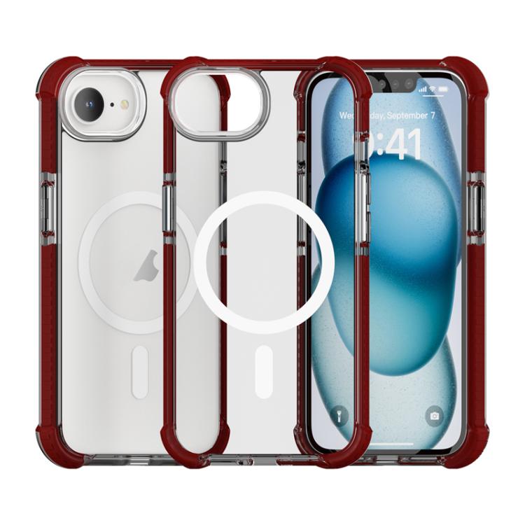 For iPhone 17e / 16e Acrylic Magsafe Magnetic Shockproof Phone Case