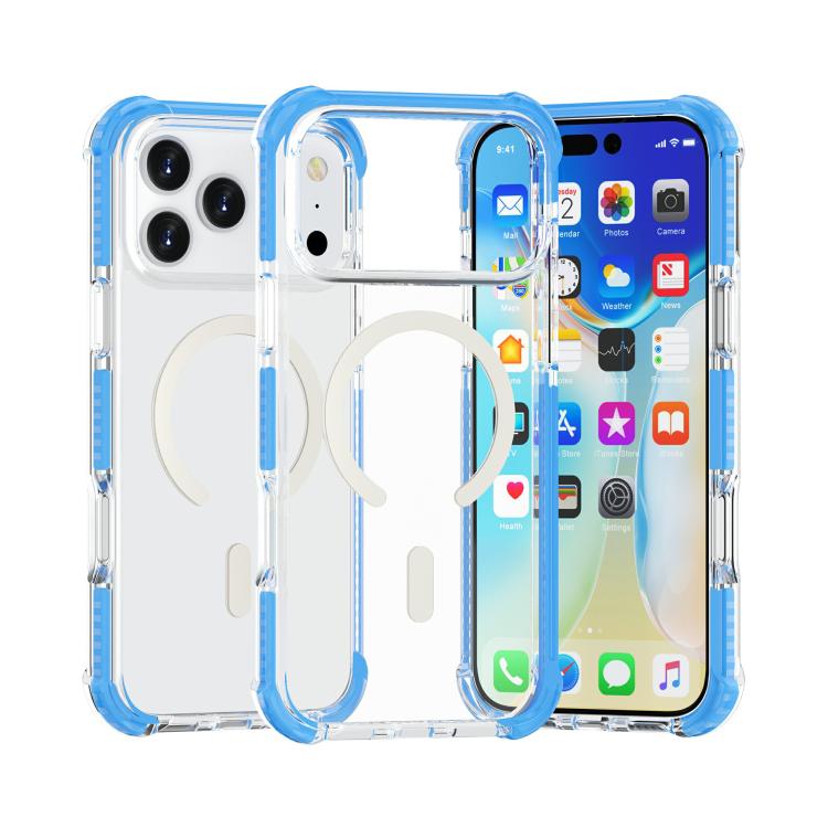 For iPhone 17 Pro Max Acrylic Magsafe Magnetic Shockproof Phone Case