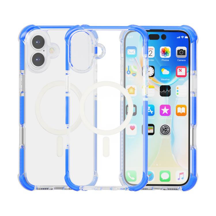 For iPhone 17 Acrylic Magsafe Magnetic Shockproof Phone Case