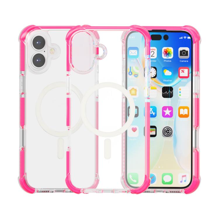 For iPhone 17 Acrylic Magsafe Magnetic Shockproof Phone Case