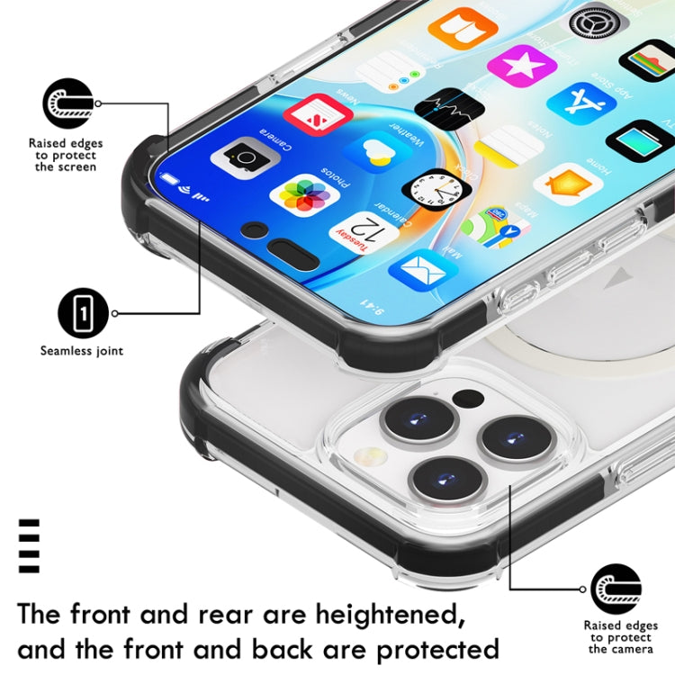 For iPhone 17 Pro Acrylic Magsafe Magnetic Shockproof Phone Case