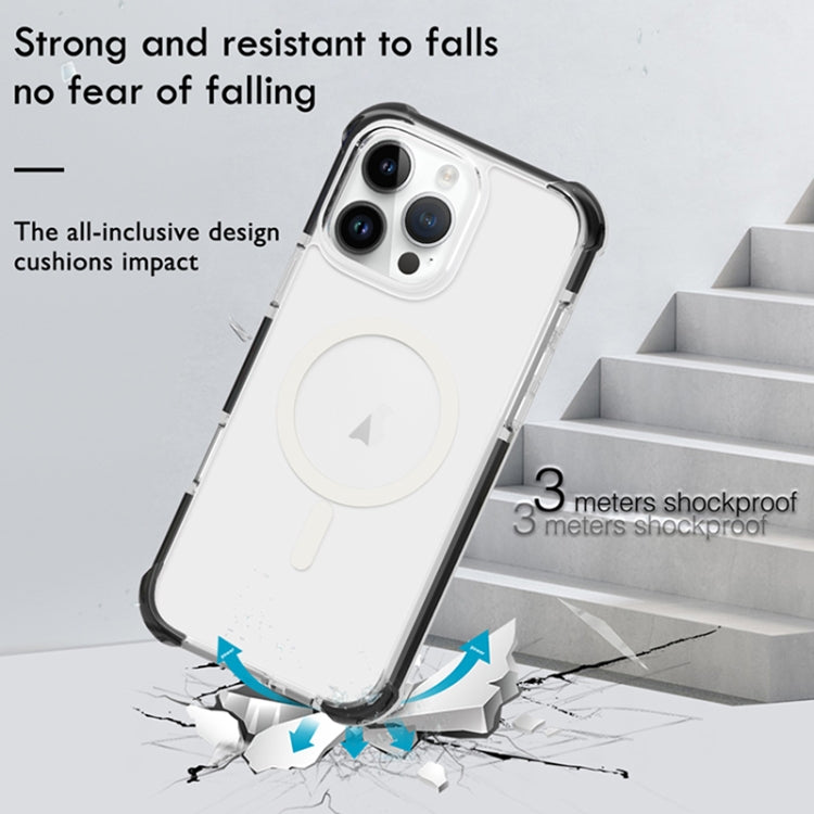 For iPhone 17 Pro Max Acrylic Magsafe Magnetic Shockproof Phone Case
