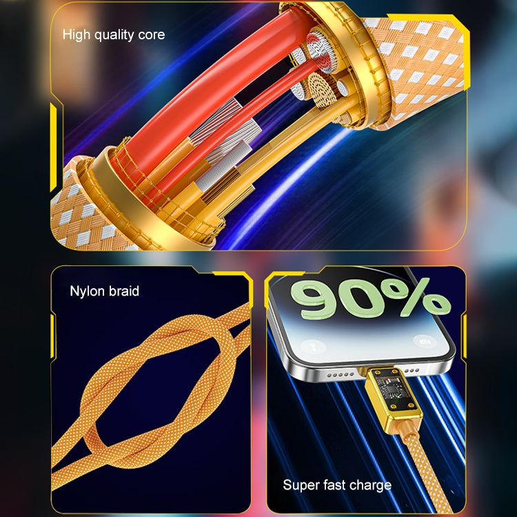 WK WDC-06a 6A USB to USB-C/Type-C Digital Display Data Cable, Length: 1m