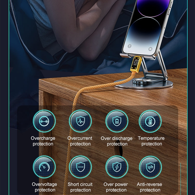 WK WDC-06a 6A USB to USB-C/Type-C Digital Display Data Cable, Length: 1m