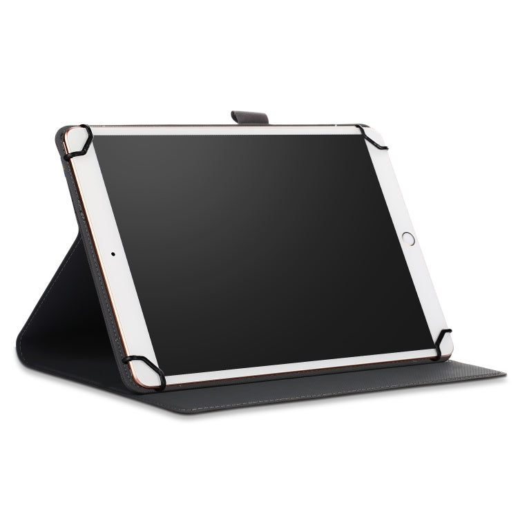 For 9-11 inch Marble Cloth Texture Horizontal Flip Universal Tablet PC Leather Case with Pen Slot & Holder