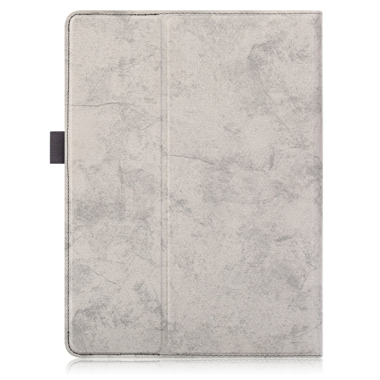 For 9-11 inch Marble Cloth Texture Horizontal Flip Universal Tablet PC Leather Case with Pen Slot & Holder