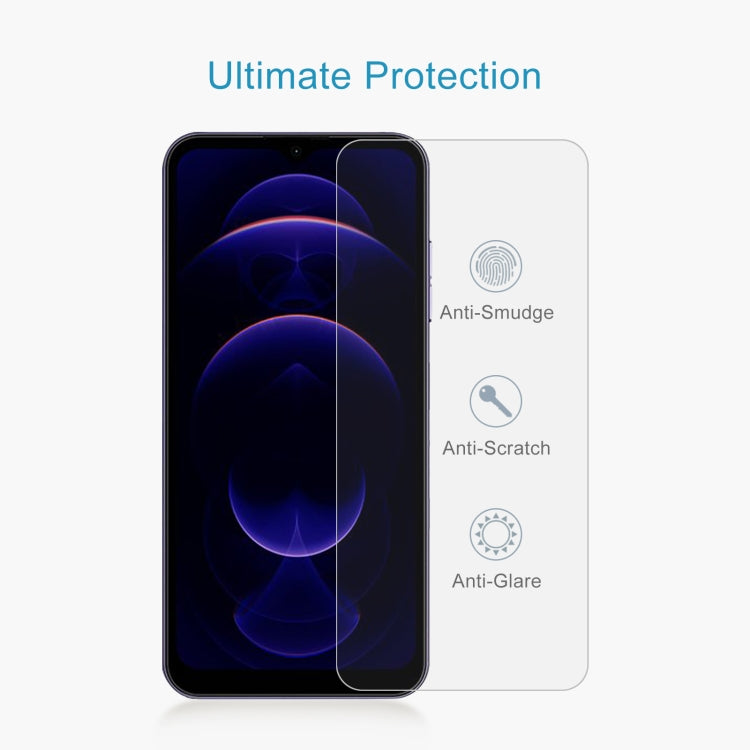 For HOTWAV Note 13 10pcs 0.26mm 9H 2.5D Tempered Glass Film