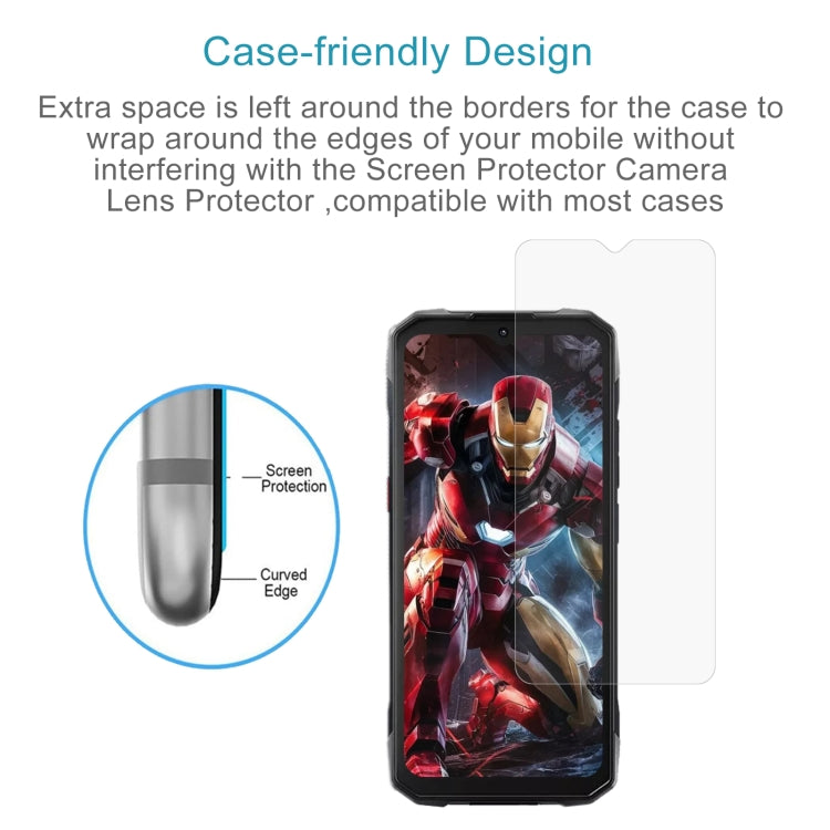 For HOTWAV Cyber 15 50pcs 0.26mm 9H 2.5D Tempered Glass Film