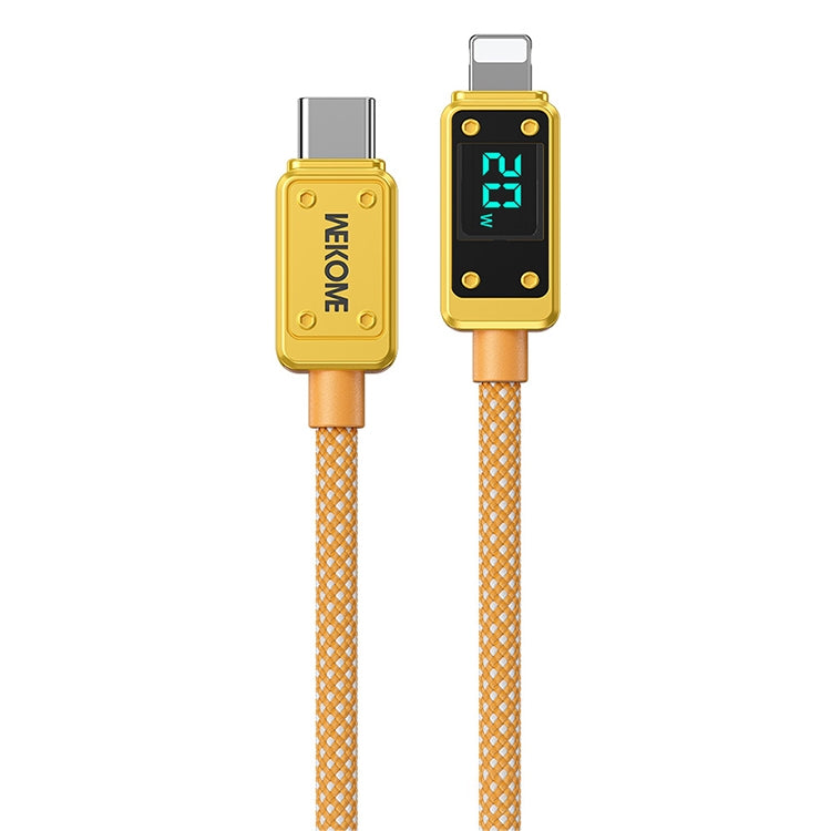 WK WDC-08 PD 20W USB-C/Type-C to 8 Pin Digital Display Data Cable, Length: 1m