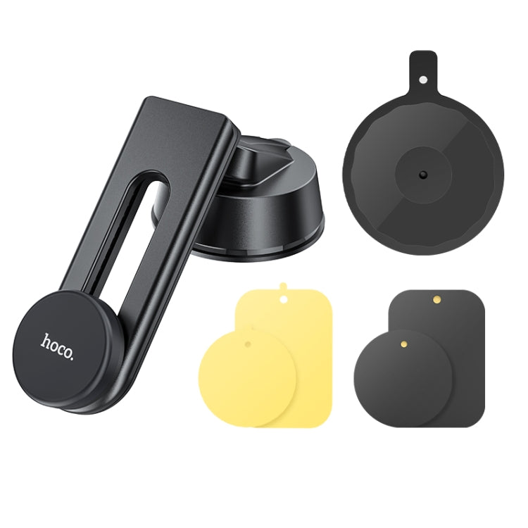 hoco H16 Flying Center Console Magnetic Car Holder(Black)
