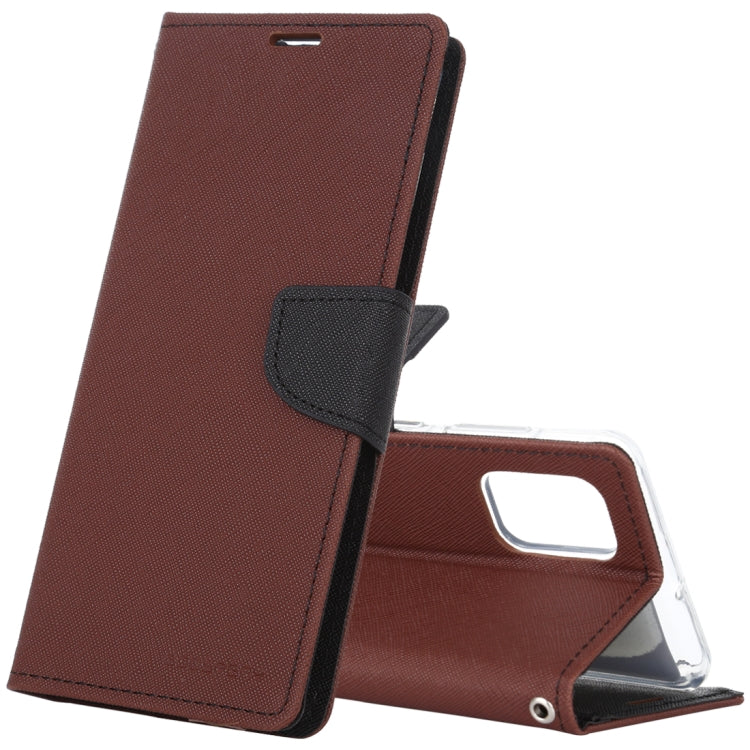 For Samsung Galaxy A71 GOOSPERY FANCY DIARY Horizontal Flip PU Leather Case with Holder & Card Slots & Wallet