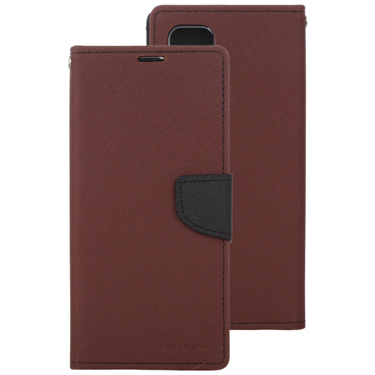 For Samsung Galaxy A71 GOOSPERY FANCY DIARY Horizontal Flip PU Leather Case with Holder & Card Slots & Wallet