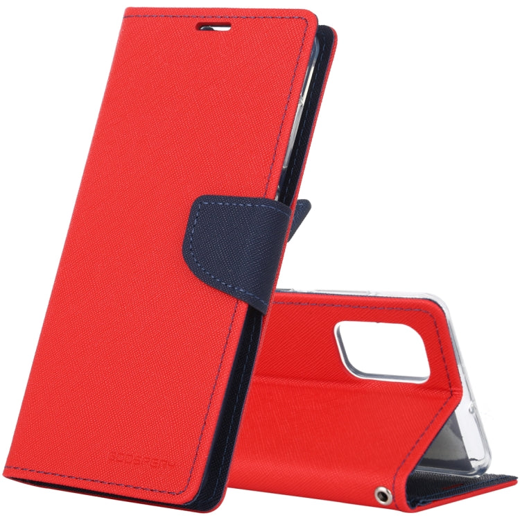 For Samsung Galaxy A71 GOOSPERY FANCY DIARY Horizontal Flip PU Leather Case with Holder & Card Slots & Wallet