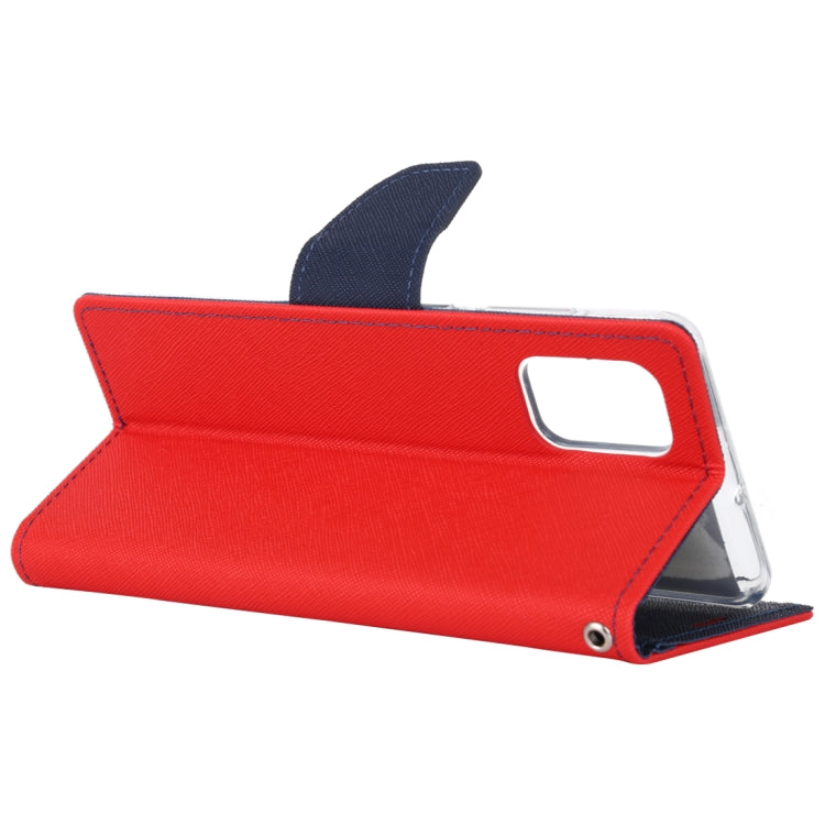 For Samsung Galaxy A71 GOOSPERY FANCY DIARY Horizontal Flip PU Leather Case with Holder & Card Slots & Wallet