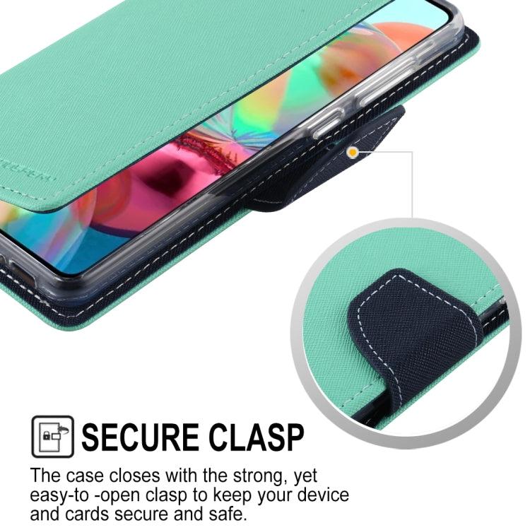 For Samsung Galaxy A71 GOOSPERY FANCY DIARY Horizontal Flip PU Leather Case with Holder & Card Slots & Wallet