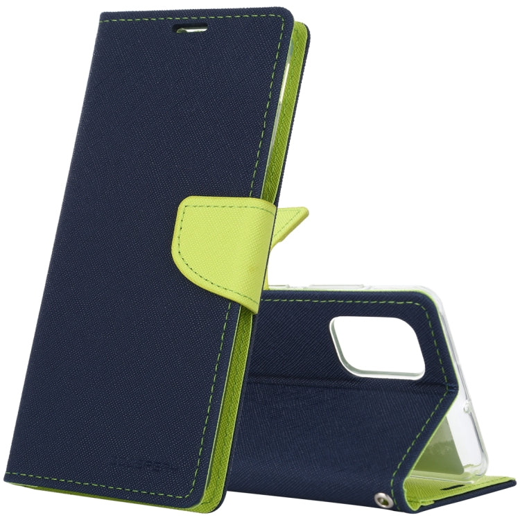 For Samsung Galaxy A71 GOOSPERY FANCY DIARY Horizontal Flip PU Leather Case with Holder & Card Slots & Wallet