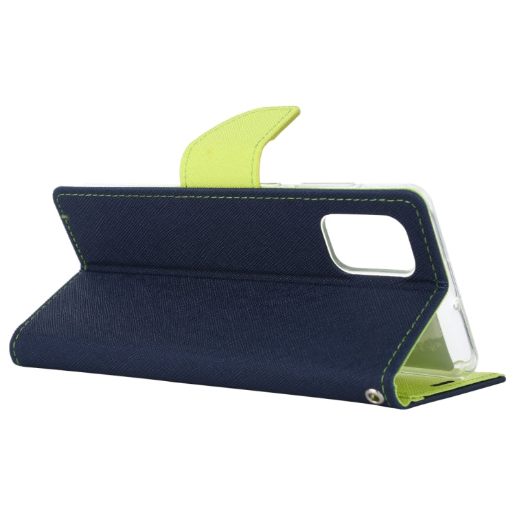 For Samsung Galaxy A71 GOOSPERY FANCY DIARY Horizontal Flip PU Leather Case with Holder & Card Slots & Wallet