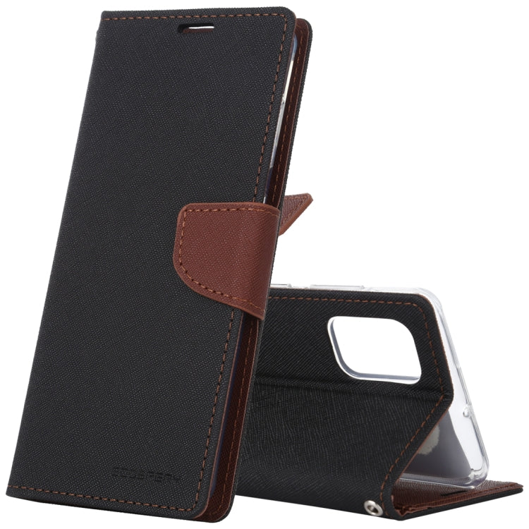 For Samsung Galaxy A71 GOOSPERY FANCY DIARY Horizontal Flip PU Leather Case with Holder & Card Slots & Wallet