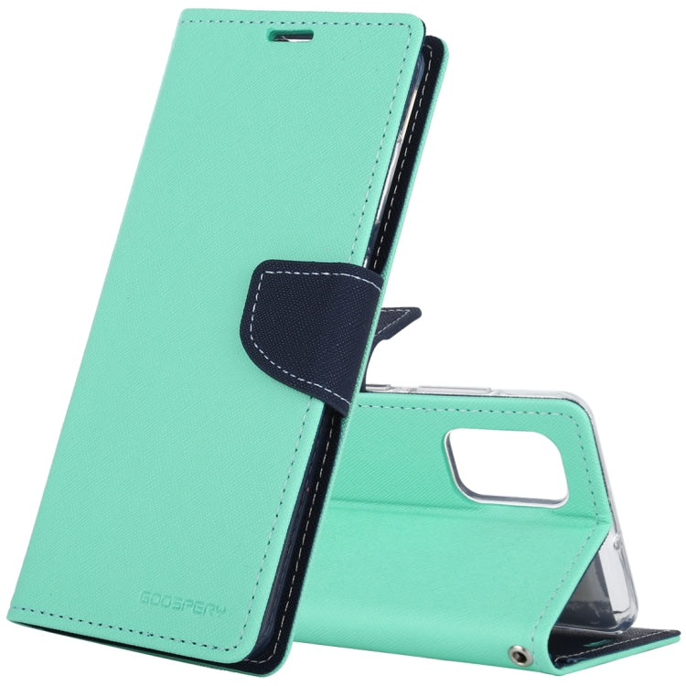 For Samsung Galaxy A71 GOOSPERY FANCY DIARY Horizontal Flip PU Leather Case with Holder & Card Slots & Wallet