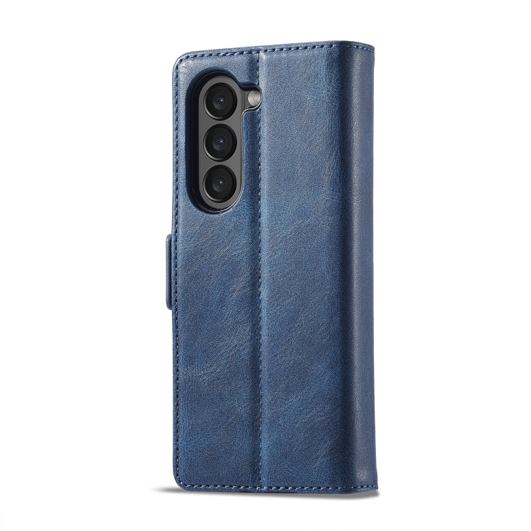 For Samsung Galaxy Z Fold6 5G LC.IMEEKE RFID Anti-theft Leather Phone Case