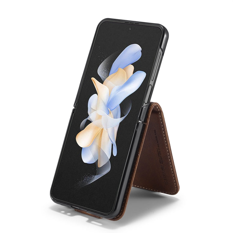 For Samsung Galaxy Z Flip6 / Flip7 FE LC.IMEEKE RFID Anti-theft Leather Phone Case