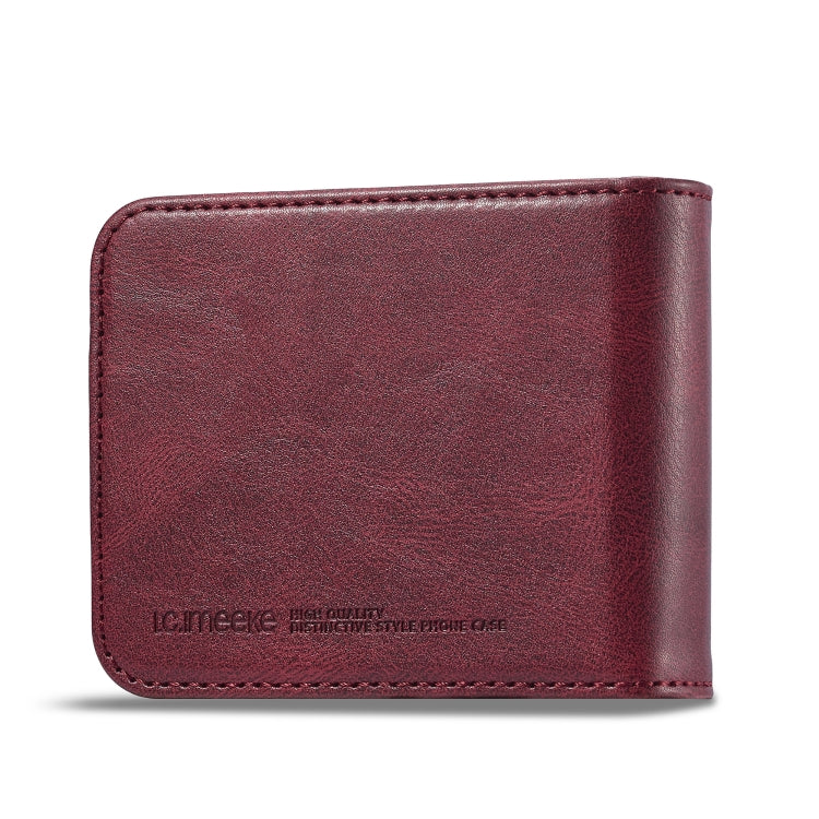 For Samsung Galaxy Z Flip6 / Flip7 FE LC.IMEEKE RFID Anti-theft Leather Phone Case