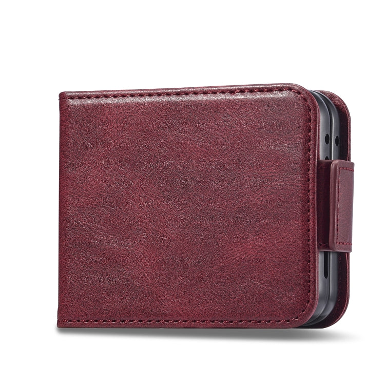 For Samsung Galaxy Z Flip6 / Flip7 FE LC.IMEEKE RFID Anti-theft Leather Phone Case