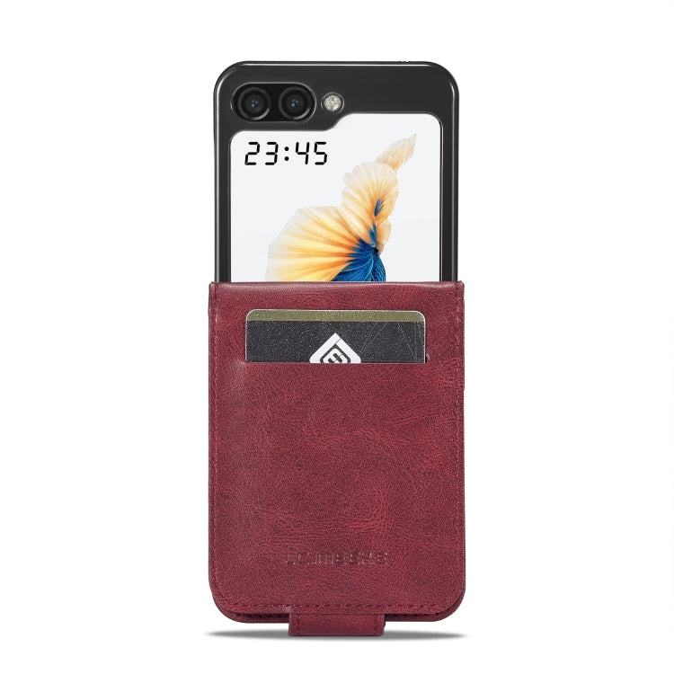 For Samsung Galaxy Z Flip6 / Flip7 FE LC.IMEEKE RFID Anti-theft Leather Phone Case
