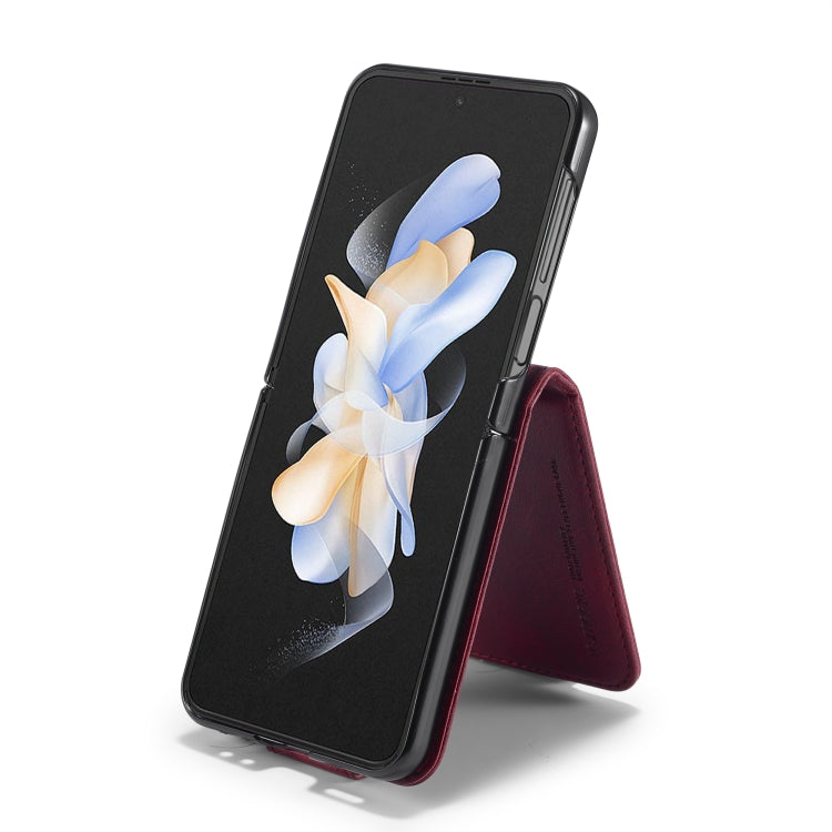 For Samsung Galaxy Z Flip6 / Flip7 FE LC.IMEEKE RFID Anti-theft Leather Phone Case