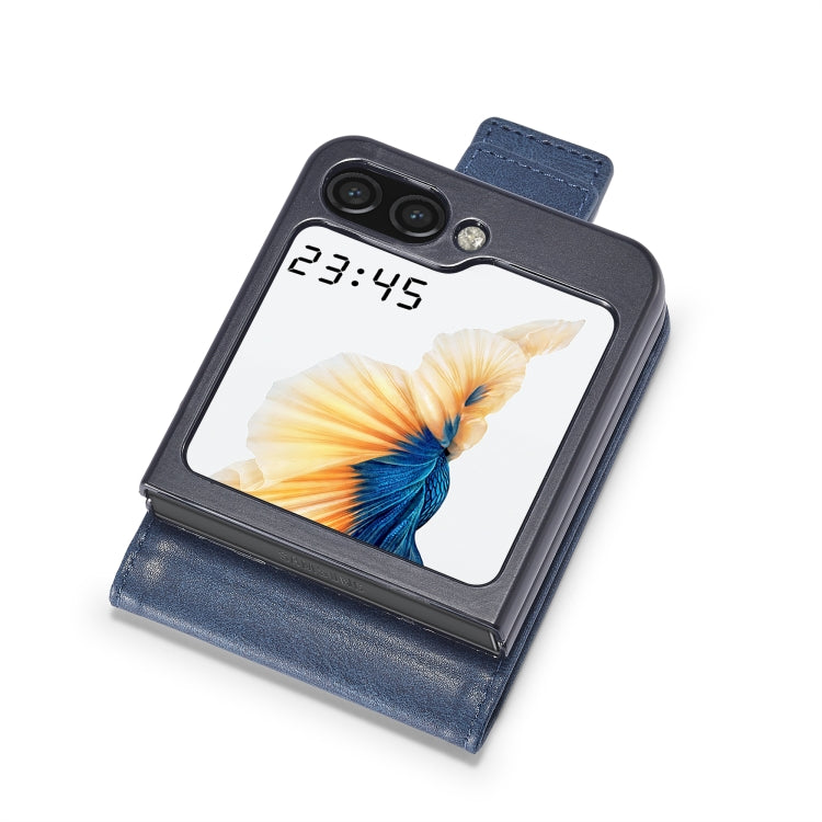 For Samsung Galaxy Z Flip6 / Flip7 FE LC.IMEEKE RFID Anti-theft Leather Phone Case